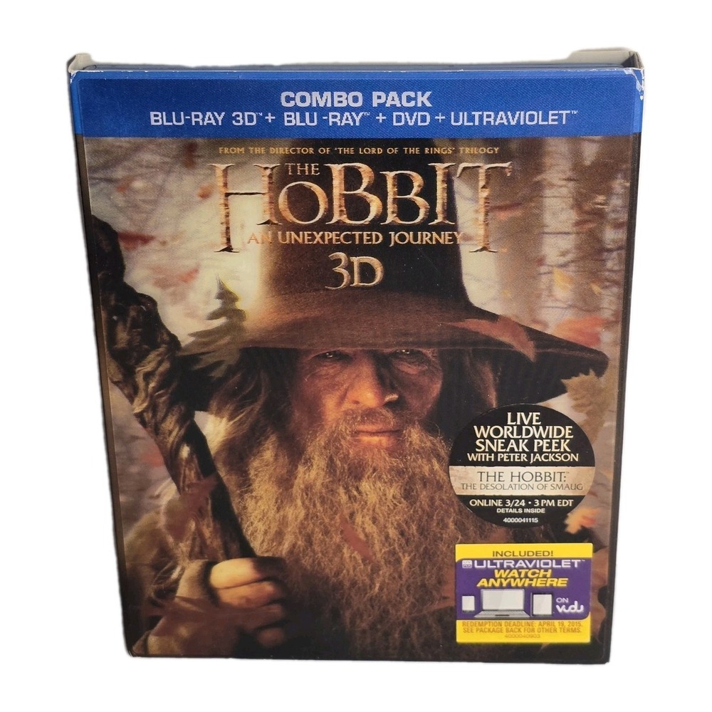 The Hobbit: An Unexpected Journey (Blu-ray 3D)